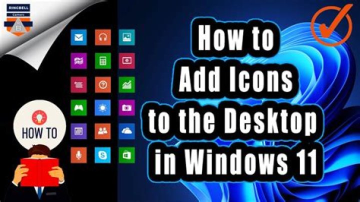 How to Add Icons to the Desktop in Windows 11