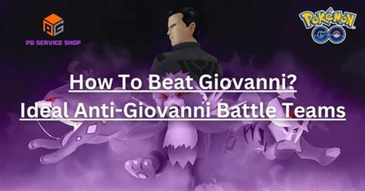 How to Beat Giovanni in Pokémon GO May 2022