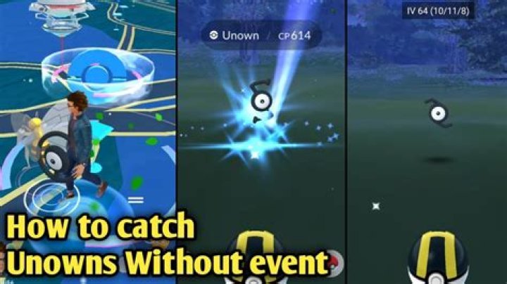How to Catch Unown U, L, T, R, A