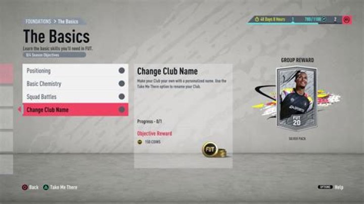 How to Change Club Name in FIFA 20