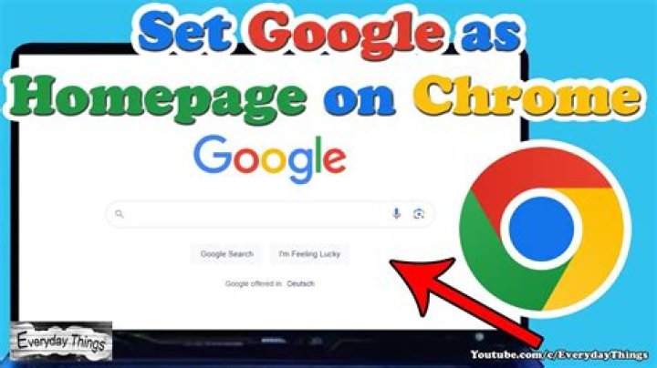 How to Change Your Homepage on a Google Chrome Browser