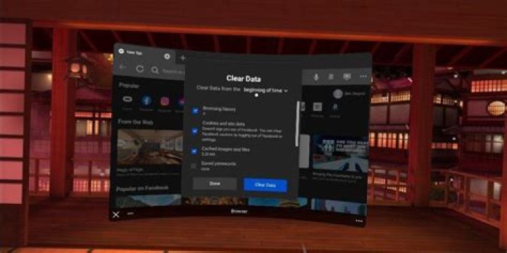 How to Clear the Browser History on Oculus Quest 2