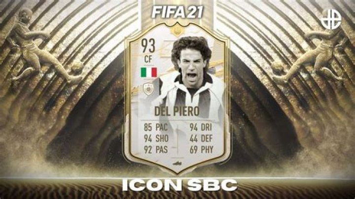 How to complete Del Piero ICON SBC in FIFA 21: solutions & cost