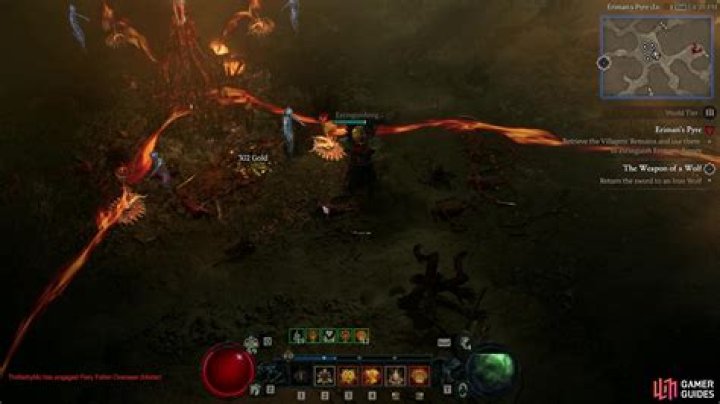 How to complete the Eriman's Pyre Stronghold in Diablo 4