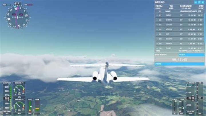 How to create a flight plan in Microsoft Flight Simulator