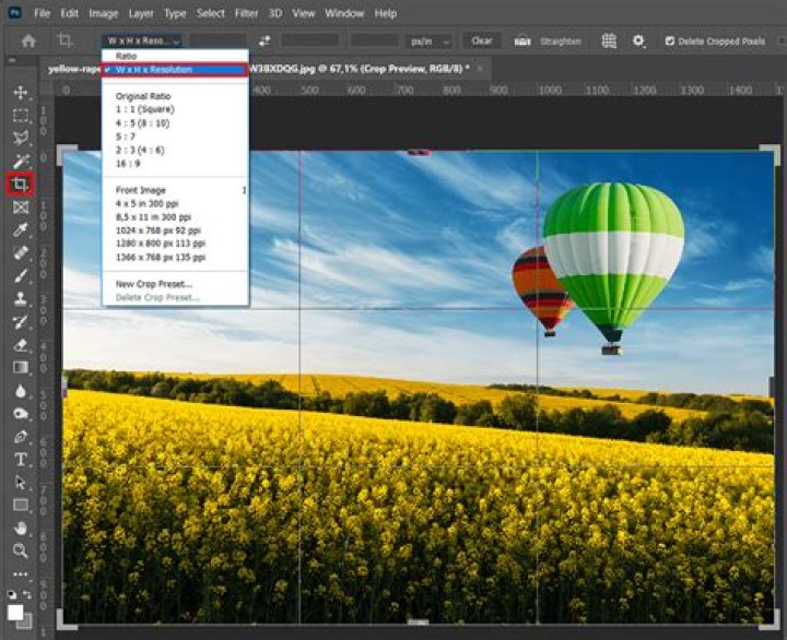 How to Crop Images in Photoshop