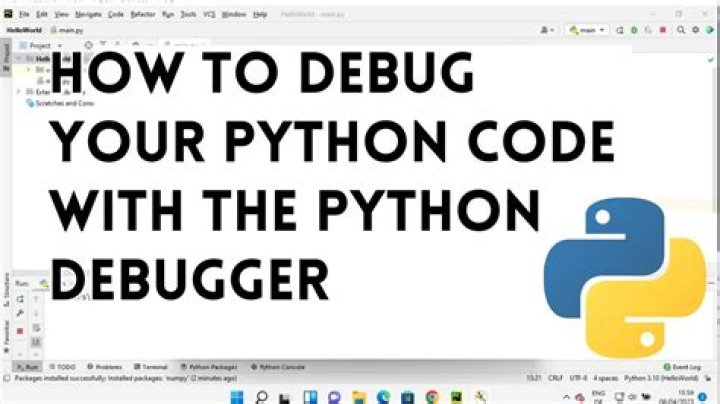 How to Debug Your Python Code