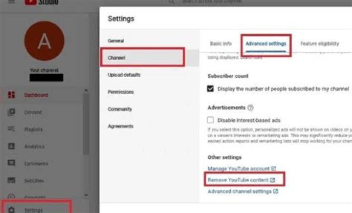 How to Delete Your YouTube Channel or Account