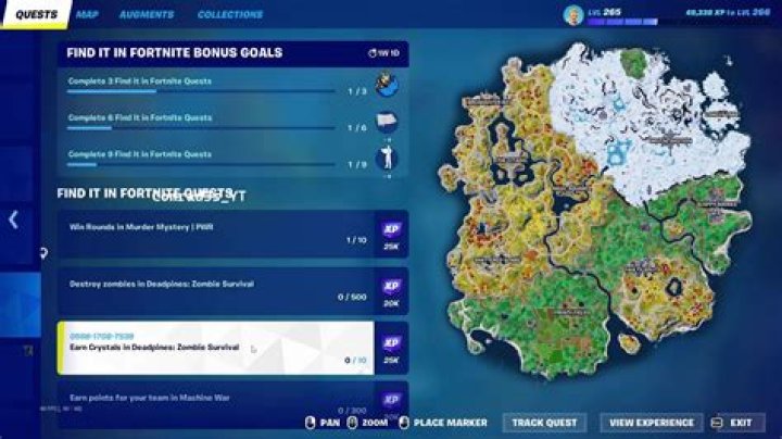 How to earn Crystals in Deadpines: Zombie Survival Fortnite map