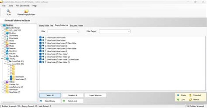 How to Find and Delete Empty Folders on Windows
