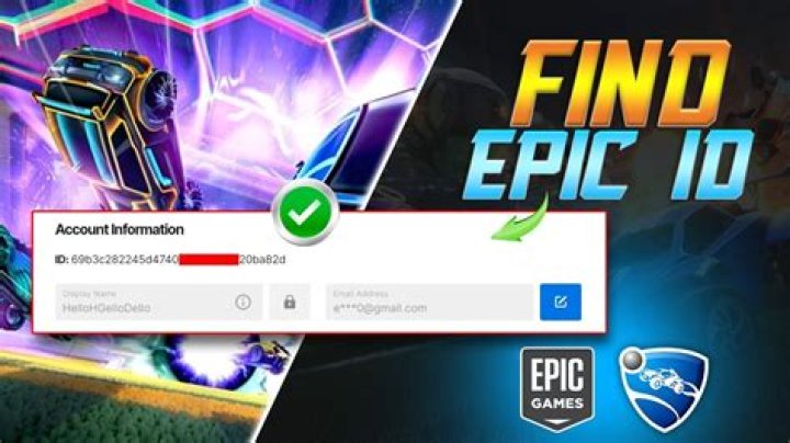 How to Find Epic ID on Rocket League