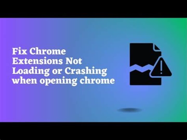 How to Fix Chrome Extensions Not Loading or Crashing