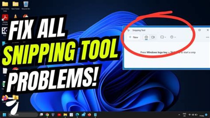 How to Fix Snipping Tool Not Working on Windows 11
