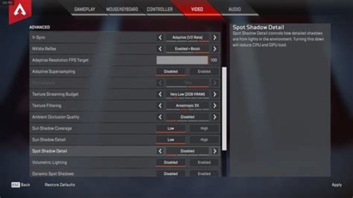 How to get higher FPS on Apex Legends and avoid 144 FPS cap on PC