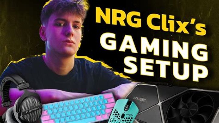 How to get NRG Clix’s complete gaming setup: Clix PC, streaming equipment & more