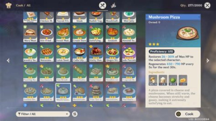 How to get Pizza recipe in Genshin Impact