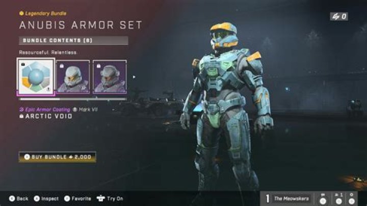 How to Get the Anubis Armor Set in Halo Infinite