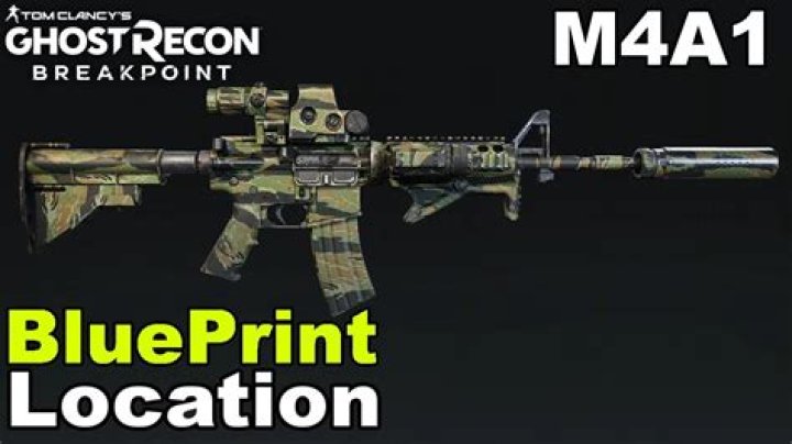 How to get the M4A1 Blueprint