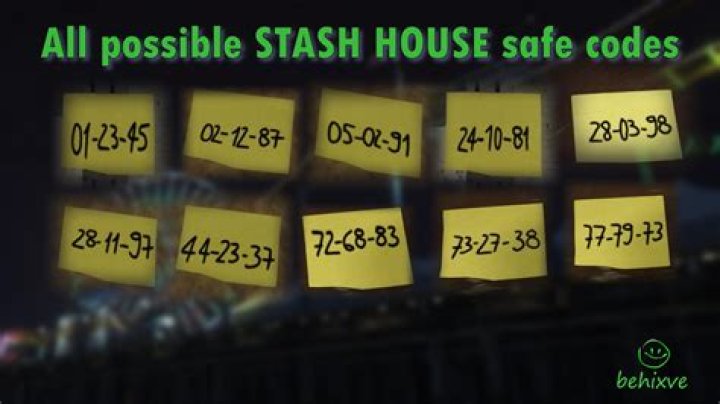 How to get the Safe Codes in GTA Online Stash House?