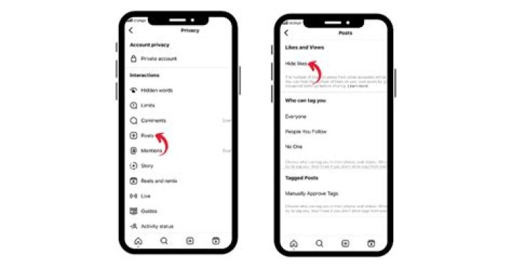 How to hide likes on Instagram