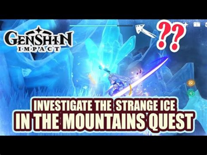 How to Investigate the Strange Ice in Genshin Impact