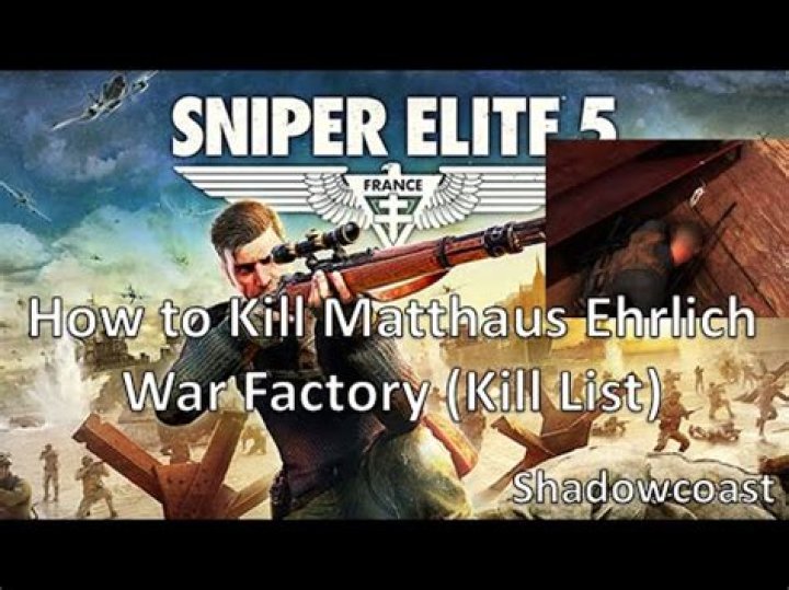 How to kill Matthaus Ehrlich and obtain a Machine Pistol 44