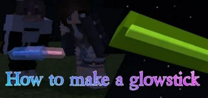 How to make glow sticks in Minecraft: Education Edition