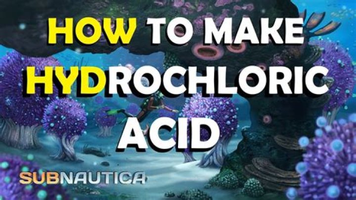 How to make Hydrochloric Acid in Subnautica: Below Zero