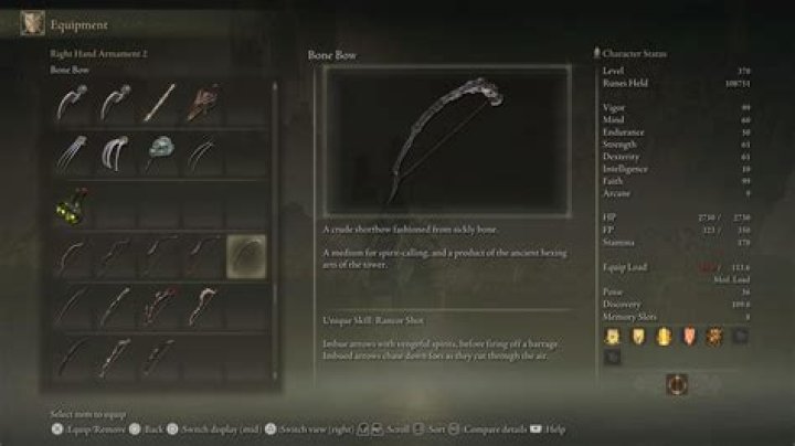 How to obtain the Black Bow in Elden Ring