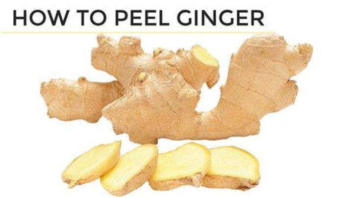 	How to peel ginger root	