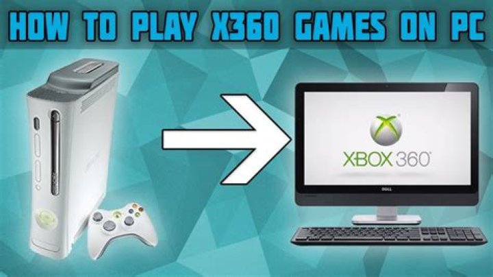 How to Play Xbox 360 Games on PC With Xenia on Windows