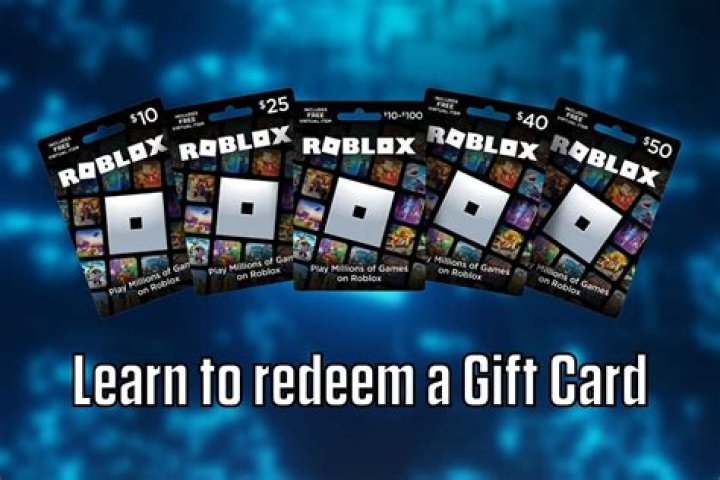 How to Redeem a Roblox Gift Card