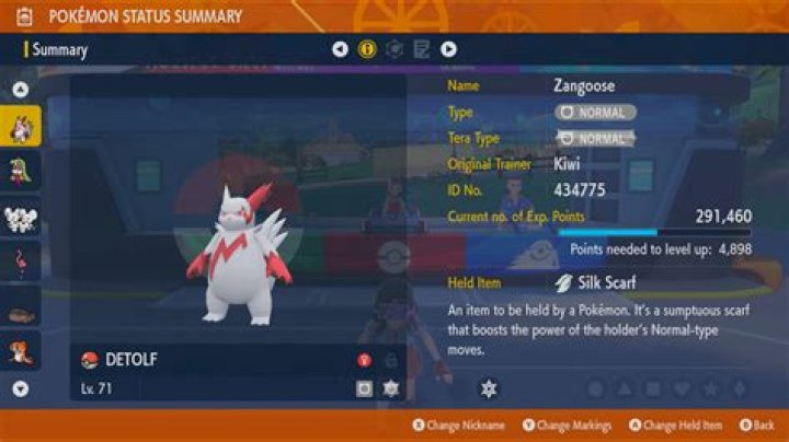 How to rename your Pokémon in Scarlet and Violet