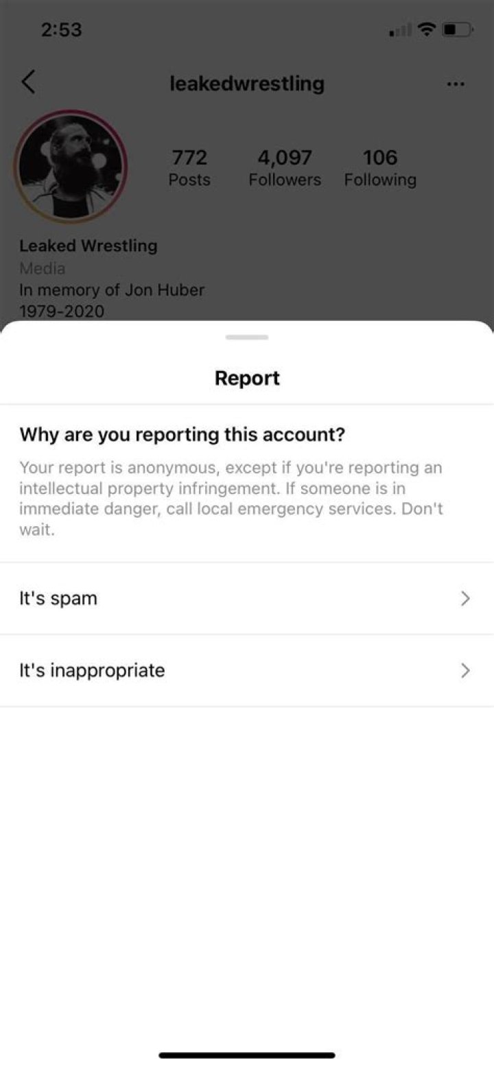 How to Report a Post or Profile on Instagram