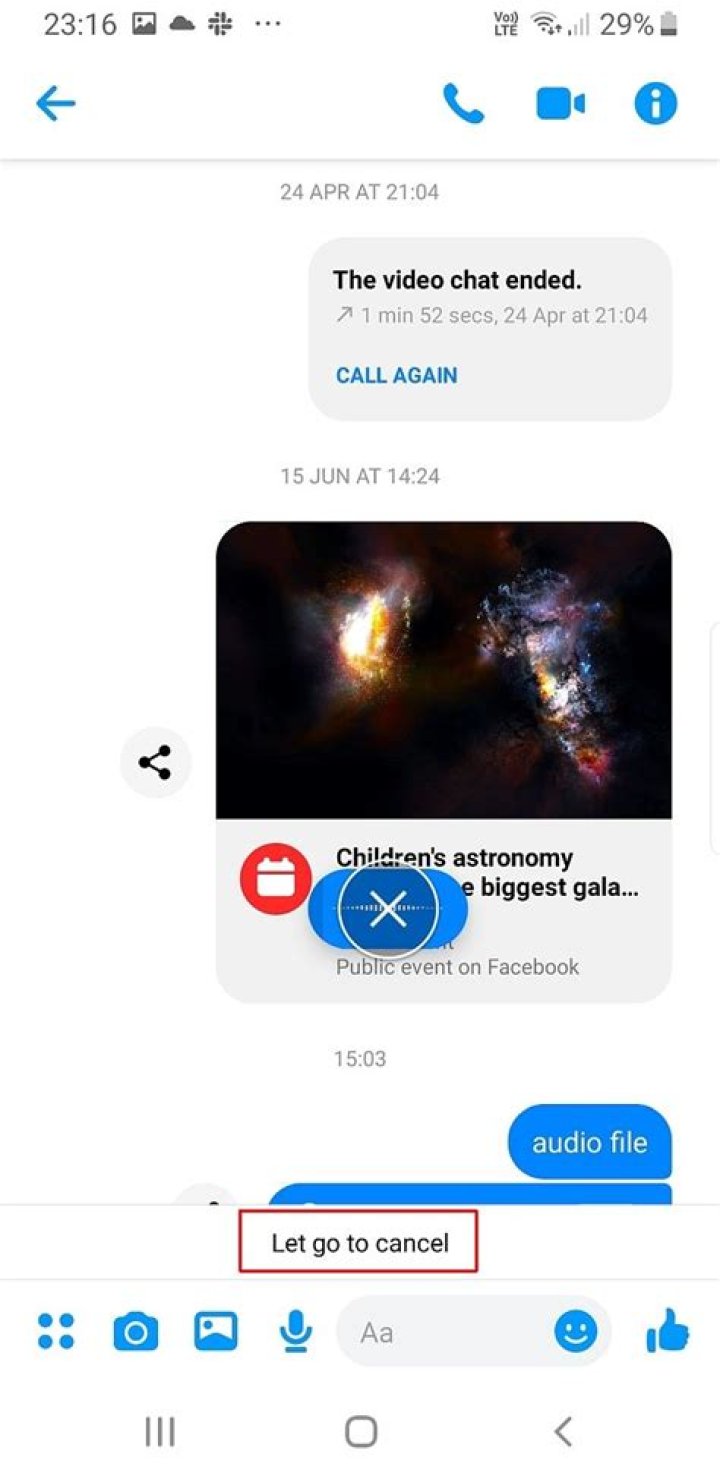 How to Send Audio in Facebook Messenger