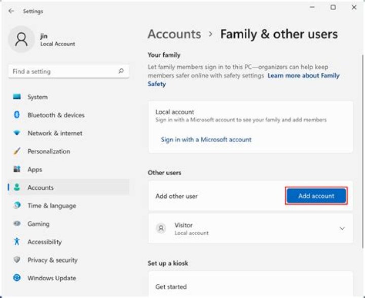 How to Set Up a Guest Account on Windows 11