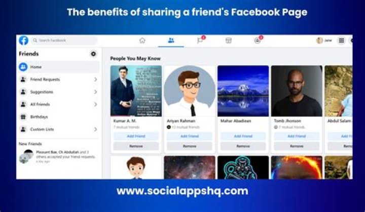 How to Share a Facebook Page With Your Friends