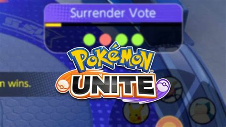 How to surrender in Pokemon Unite