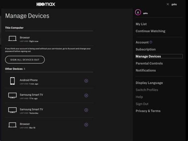 How to Tell if Someone Is Using Your HBO Max Account (and Stop Them)