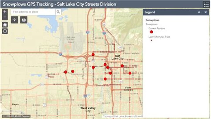 How to track snowplows in Utah