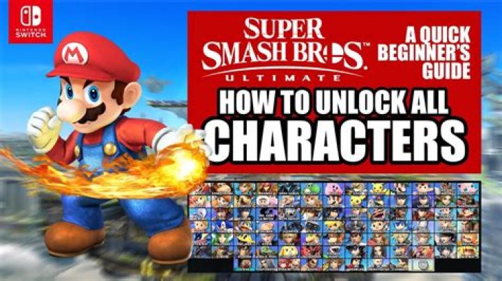 How to Unlock All Characters