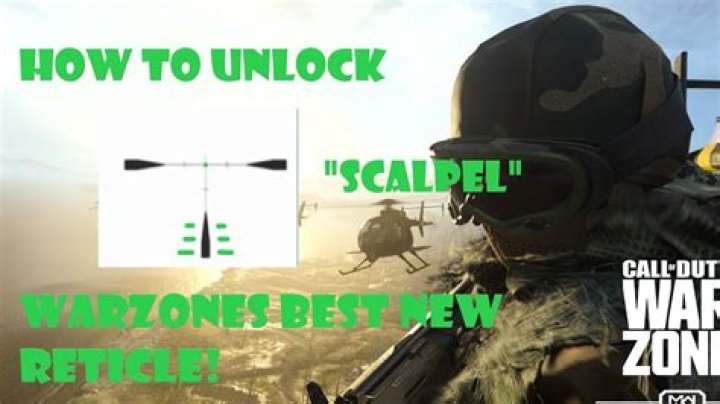 How to Unlock the 'Scalpel' Green Dot Reticle in Warzone