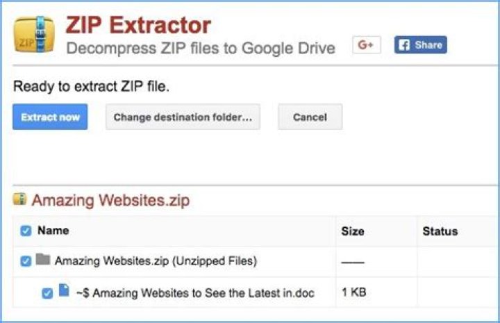 How to Unzip ZIP Files in Google Drive Without Downloading First