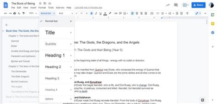 How to Use Google Docs as a Book Writing Software