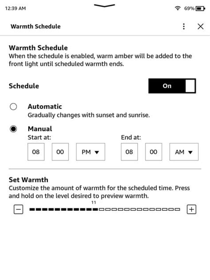 How to Use Warm Light on Your Kindle