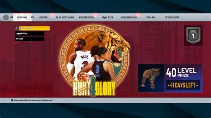 Hunt 4 Glory MyCareer Details