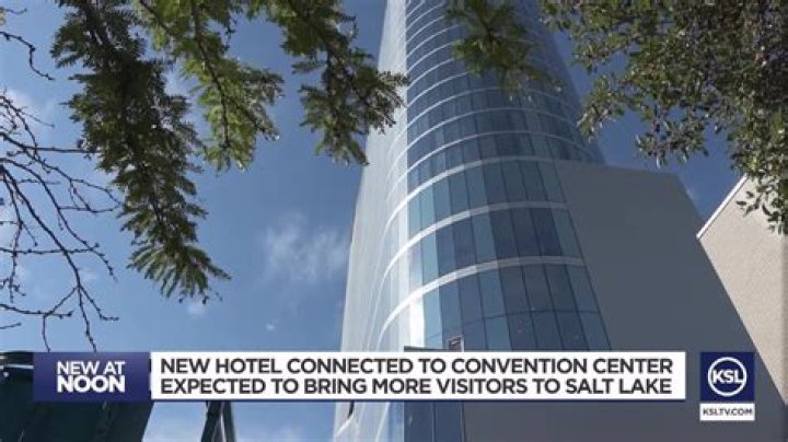 Hyatt Regency in downtown Salt Lake nears completion