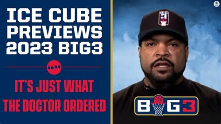 Ice Cube Big 3 Net Worth 2024