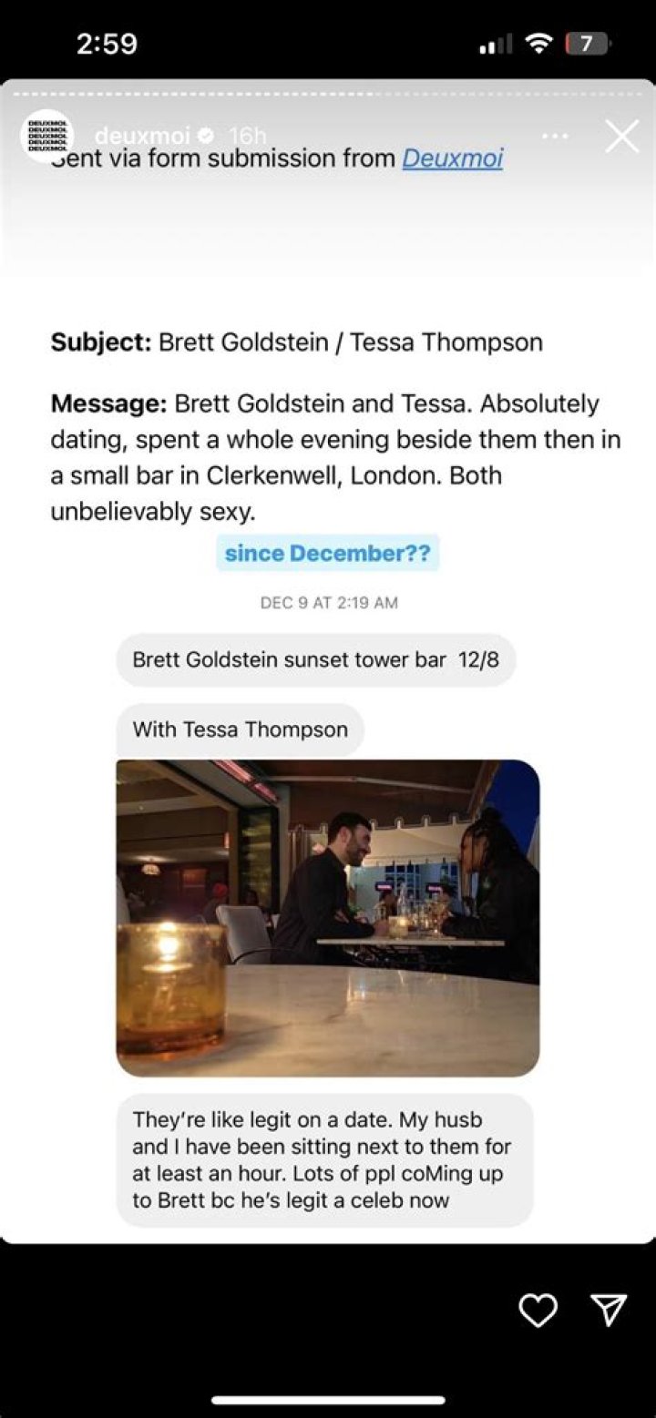 Is Brett Goldstein Dating Tessa Thompson? Know The Truth