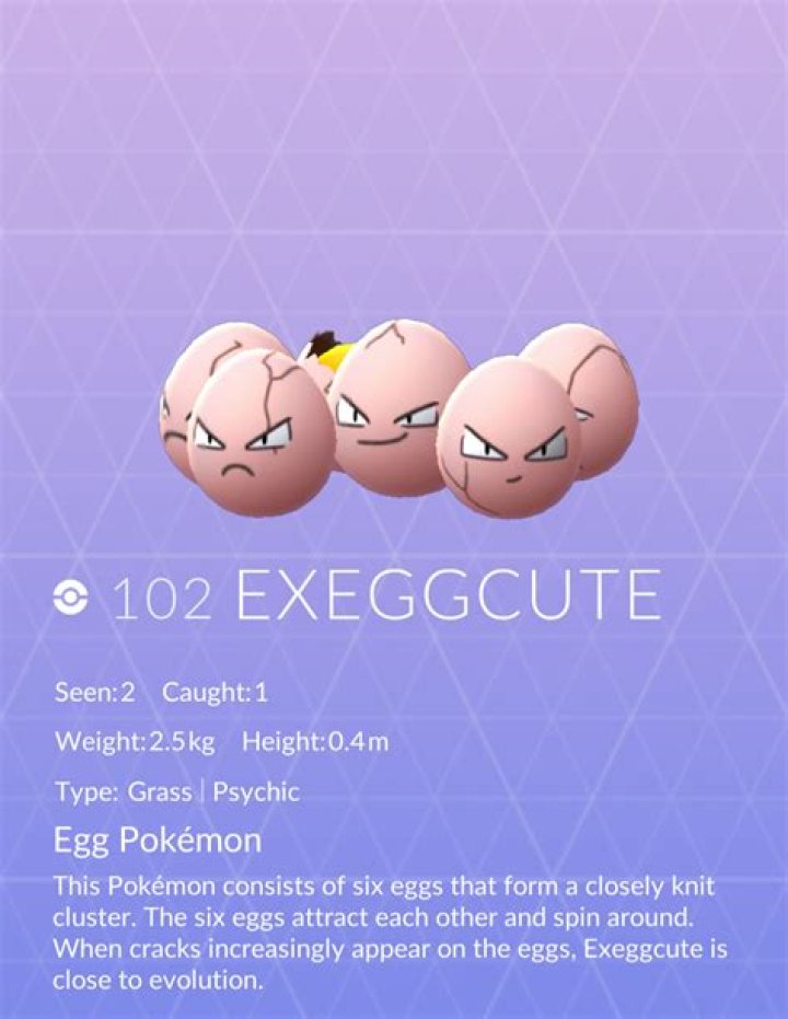 Is Exeggcute Shiny in Pokémon Go?